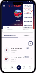 MyRide901 Find A Shop