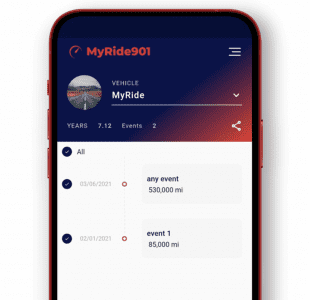 MyRide901 User Interface